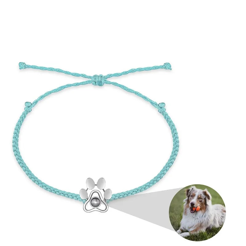 Custom Bracelets with Picture Inside Customized Projection Bracelets with Photos Bracelet Personalized Photo Memorial Gifts