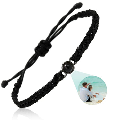 Custom Bracelets with Picture Inside Customized Projection Bracelets with Photos Bracelet Personalized Photo Memorial Gifts