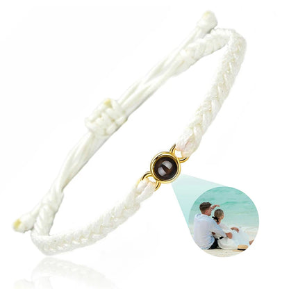 Custom Bracelets with Picture Inside Customized Projection Bracelets with Photos Bracelet Personalized Photo Memorial Gifts
