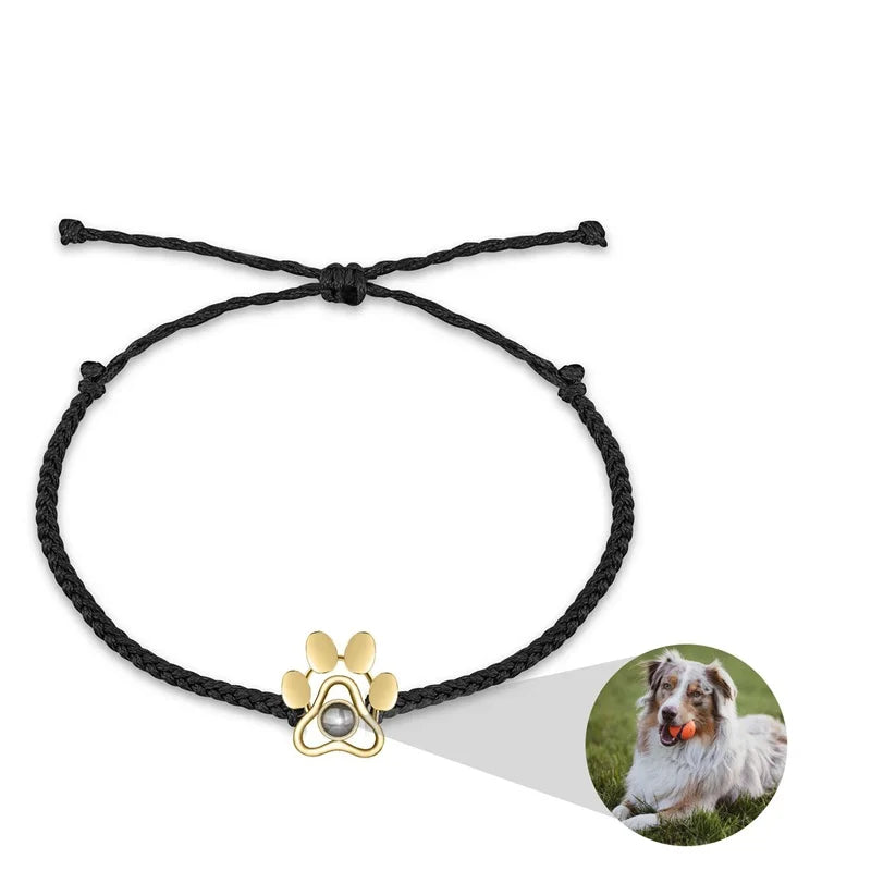 Custom Bracelets with Picture Inside Customized Projection Bracelets with Photos Bracelet Personalized Photo Memorial Gifts